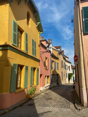 France Village Street Houses