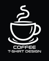 Coffee Vector T Shirt Design
