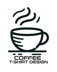 Coffee Vector T Shirt Design