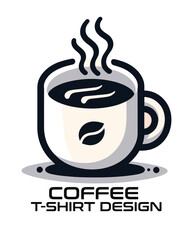 Coffee Vector T Shirt Design