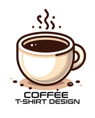 Coffee Vector T Shirt Design