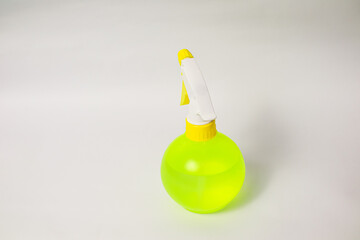 syringe with yellow medicine