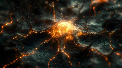Glowing Neuron Network