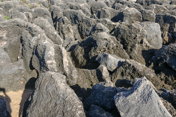 rock in the mountains of peninsula