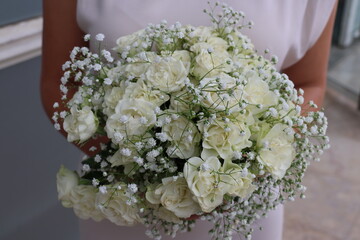wedding bouquet of flowers