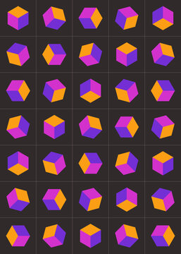 Colorful cubes