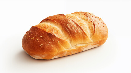 Bread. Freshly baked bakery products. Loaf of bread.