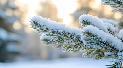 zima, świąteczny krajobraz, śnieżna sceneria, tło zimowe, las sosnowy, spokojna atmosfera, świąteczna estetyka, natura zimowa, biały śnieg, śnieżne drzewa, chłodne odcienie, przytulne święta, zimowy b © Eliza