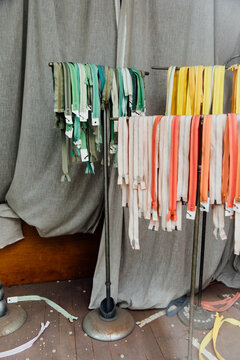 Colorful zippers