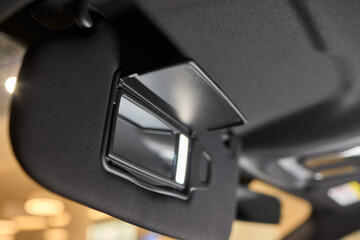 Introducing a Stylish Car Sun Visor with an Illuminated Mirror for chic design and functionality