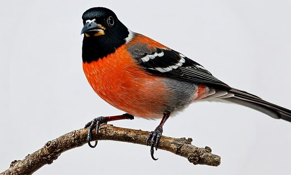 A Colorful Bird Perched on a Branch