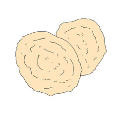 Cake Asian Illustration