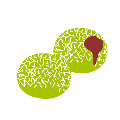 Indonesian Traditional Cake Illustration