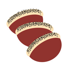 Indonesian Traditional Cake Illustration