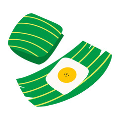 Indonesian Traditional Cake Illustration