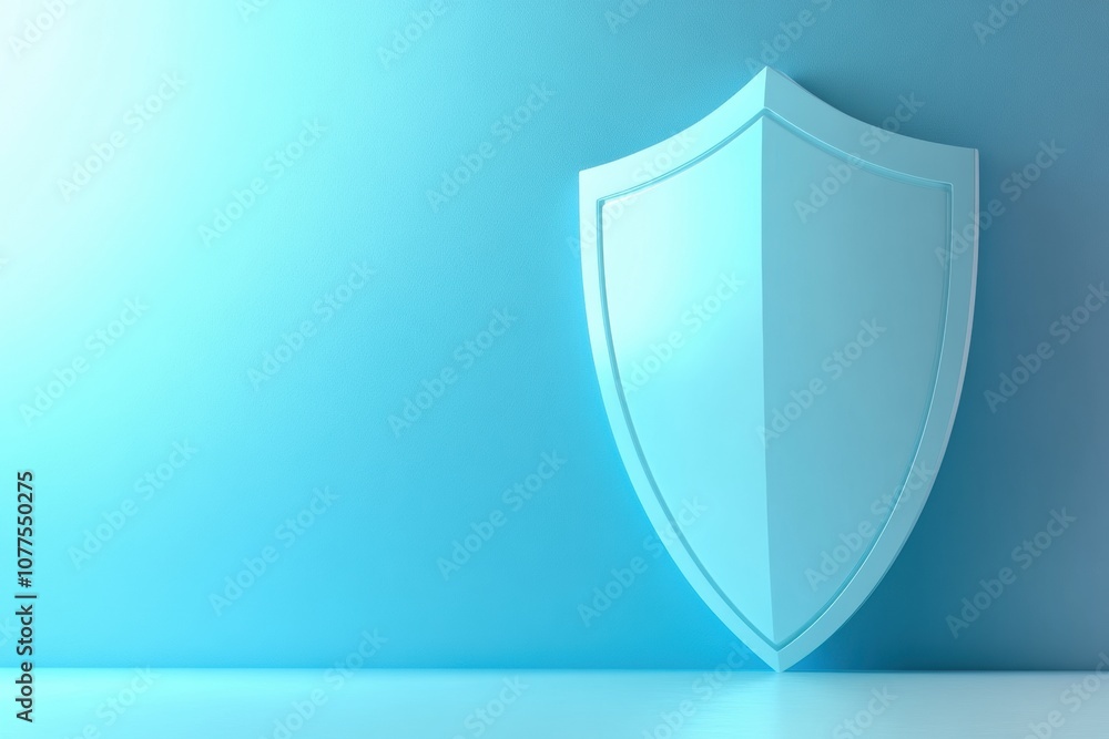 Poster the shield icon reflects a commitment to security, showcasing the importance of safeguarding informa