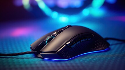 Gaming Mouse with RGB Lighting