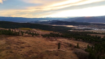 view of the mountains