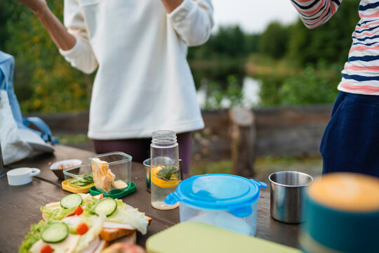 Picnic outdoors