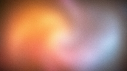 Warm gradient blending orange, pink, and soft blue hues with a grainy texture, creating a gentle transition ideal for backgrounds, wallpapers, and designs
