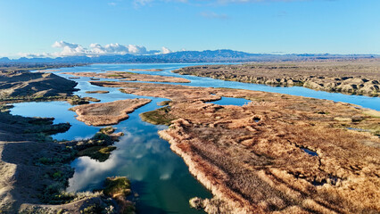 grasslsands and lake