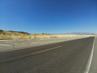 Death Valley in October is still very hot  