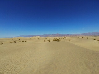 Death Valley in October is still very hot  
