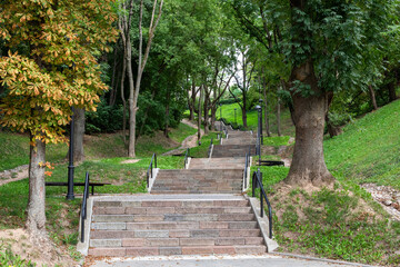 Kauko Stairs in Kaunas, Lithuania