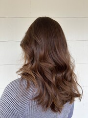 Naklejka premium Brunette