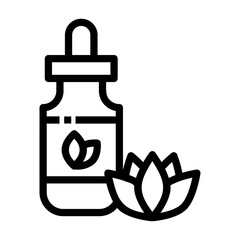 essential oil Line Icon
