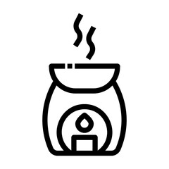 aroma therapy Line Icon
