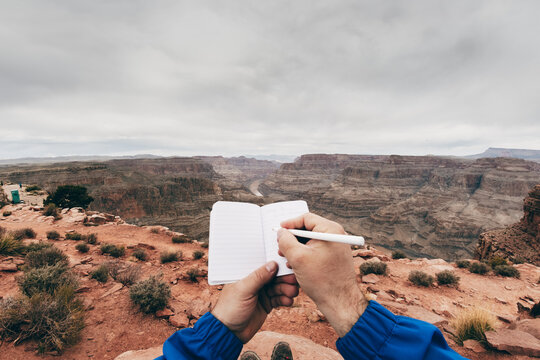 Journaling at the Edge of the Grand Canyon
