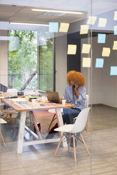 Professional working at office