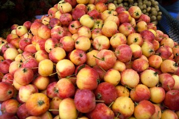 The street fruits market in Siem Reap, Cambodia