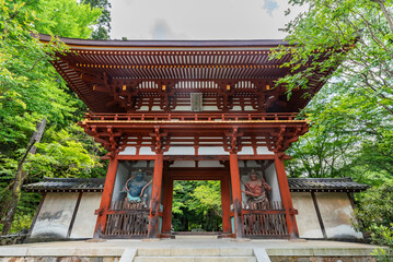 女人高野室生寺 仁王門　奈良県宇陀市室生