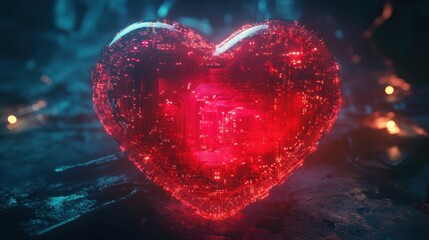 Digital Heart in the Dark