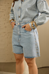 Jeans Fashion Clothes Dress Shorts Pants Legs Detail Inspiration Outfit Look Style Studio Lookbook...