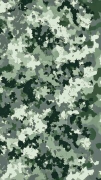 This is a camouflage pattern with shades of green and white