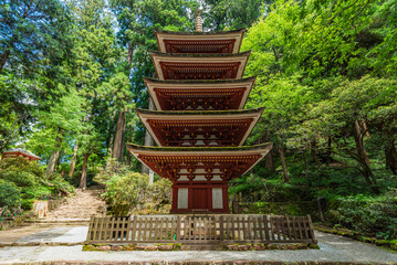 女人高野室生寺 五重塔　奈良県宇陀市室生