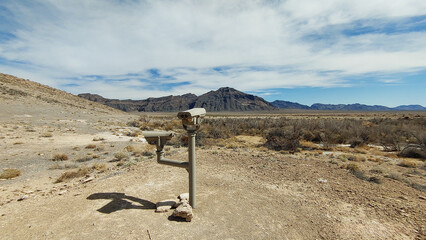 Devils Hole in Ash Meadows Wildlife Refuged in Nevada Wilderness