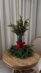 Christmas table decorations