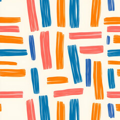 Abstract Colorful Geometric Pattern, shapes, lines, stripes, design, background