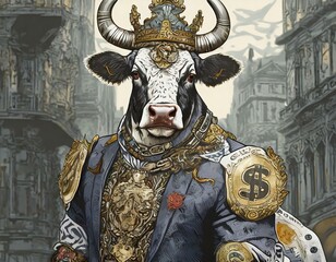 royal luxury cash cow money cash king