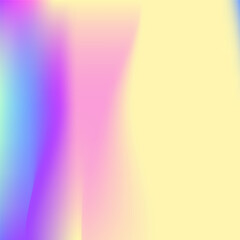 Holographic Texture. Iridescent Background. Abstract Gradient. Violet Soft Gradient. Shiny Design. Bright Card. Neon Gasoline Invitation. Chrome Cover. Blue Holographic Texture