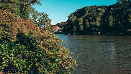 Black Lake in Gramado, Rio Grande do Sul State