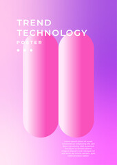 Abstract Purple Violet Pink And White Geometrical Design Background