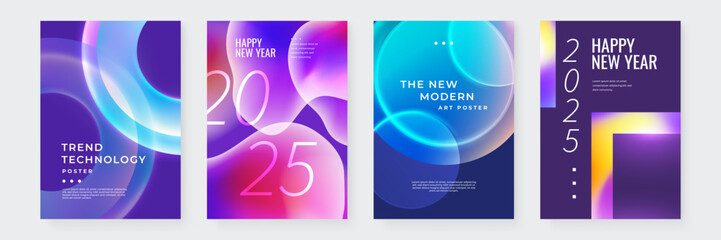 Abstract Colorful Geometrical Design Background Collection