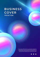 Obraz premium Abstract Blue Pink And White Geometrical Design Background