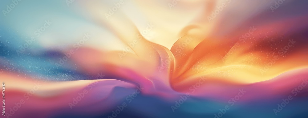 Poster abstract soft gradient background