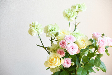 カラフルな花束